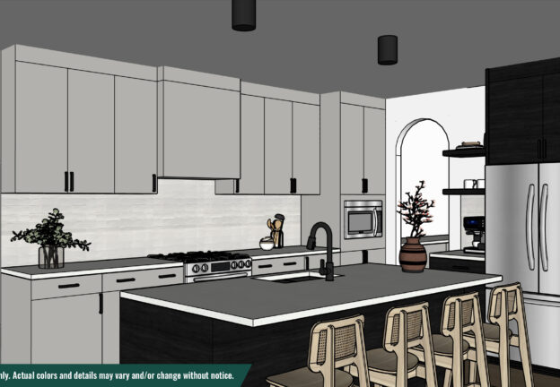 Interior Rendering Kitchen