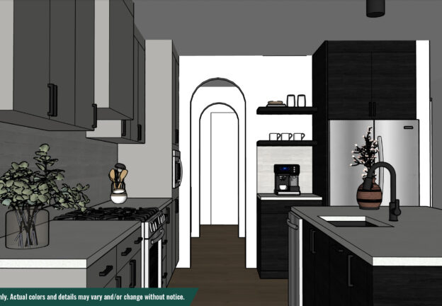 Interior Rendering Kitchen