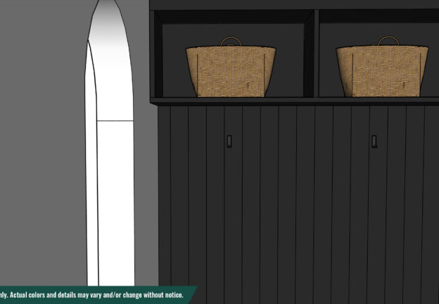 Interior Rendering Cubbies
