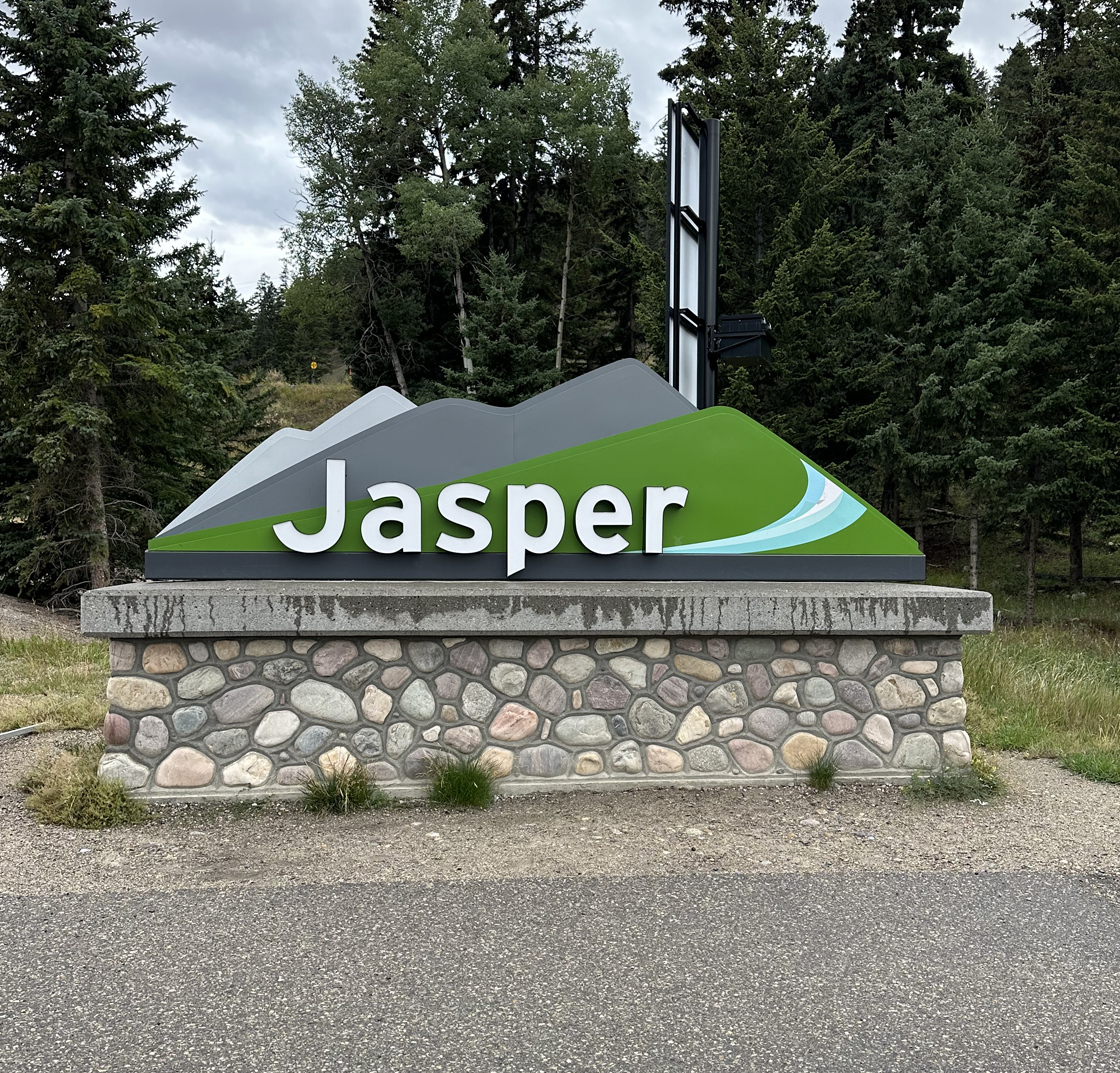 Jasper Entry Sign